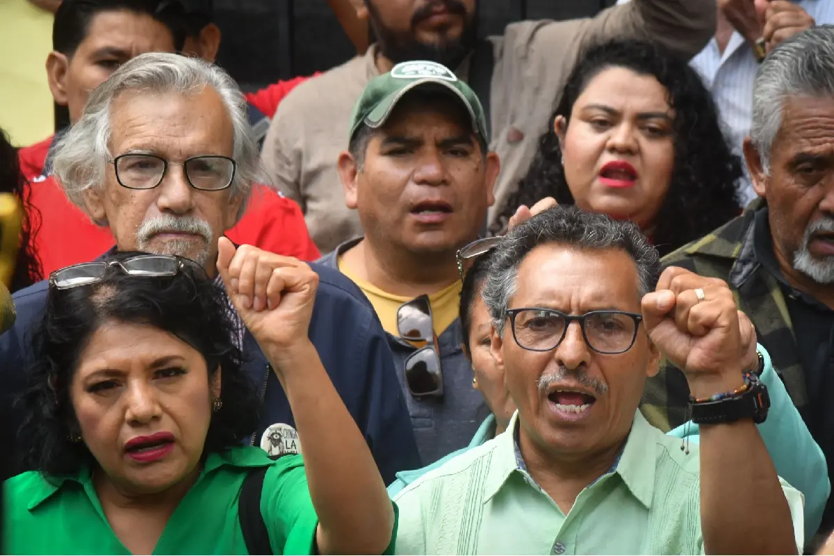 CNTE demanda diálogo directo con Sheinbaum para resolver conflicto; mantendrá plantón en torno al Zócalo