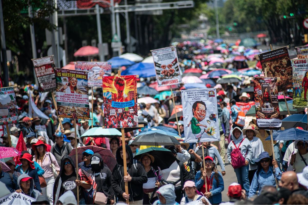 paro nacional de la CNTE