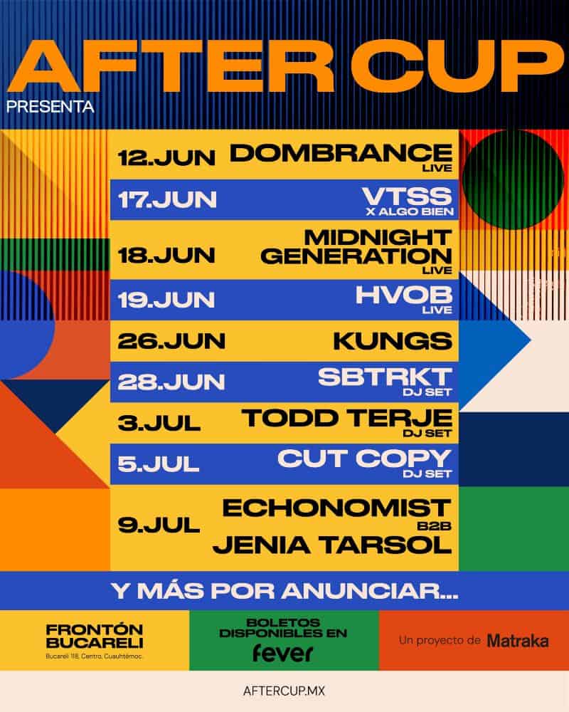 conciertos mundial 2026 after cup