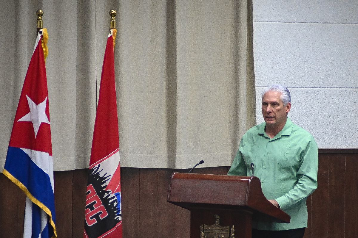 Miguel Díaz-Canel, presidente de Cuba