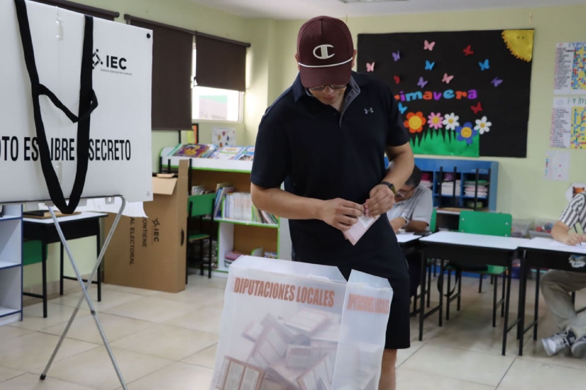La jornada electoral transcurrió en paz, según el gobierno de Coahuila