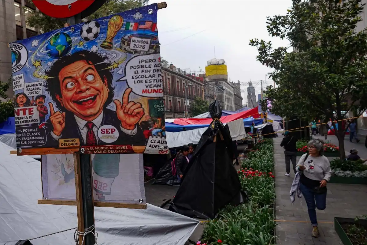 “Hacemos un exhorto a concluir esta protesta”: llama gobierno a la CNTE; magisterio anuncia más movilizaciones
