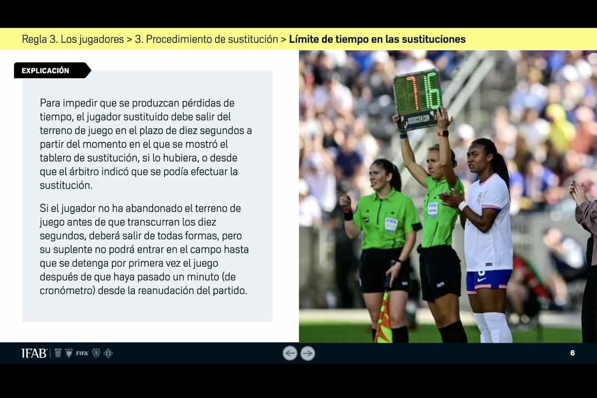 Arranca el Mundial FIFA 2026 y, con este, se estrenan las nuevas reglas para los partidos de futbol. Aquí te contamos cuáles son.