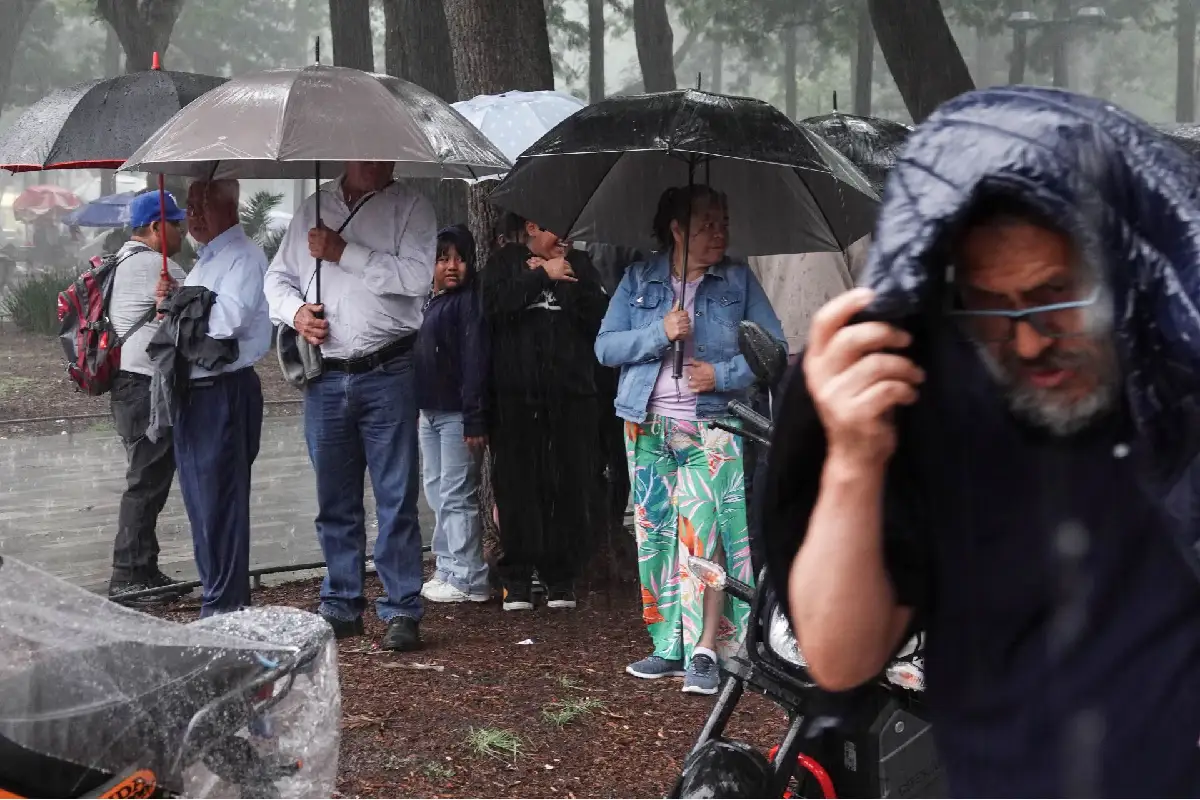 Se prevén para este viernes luvias muy fuertes en 12 estados y tormentas con granizo en la CDMX