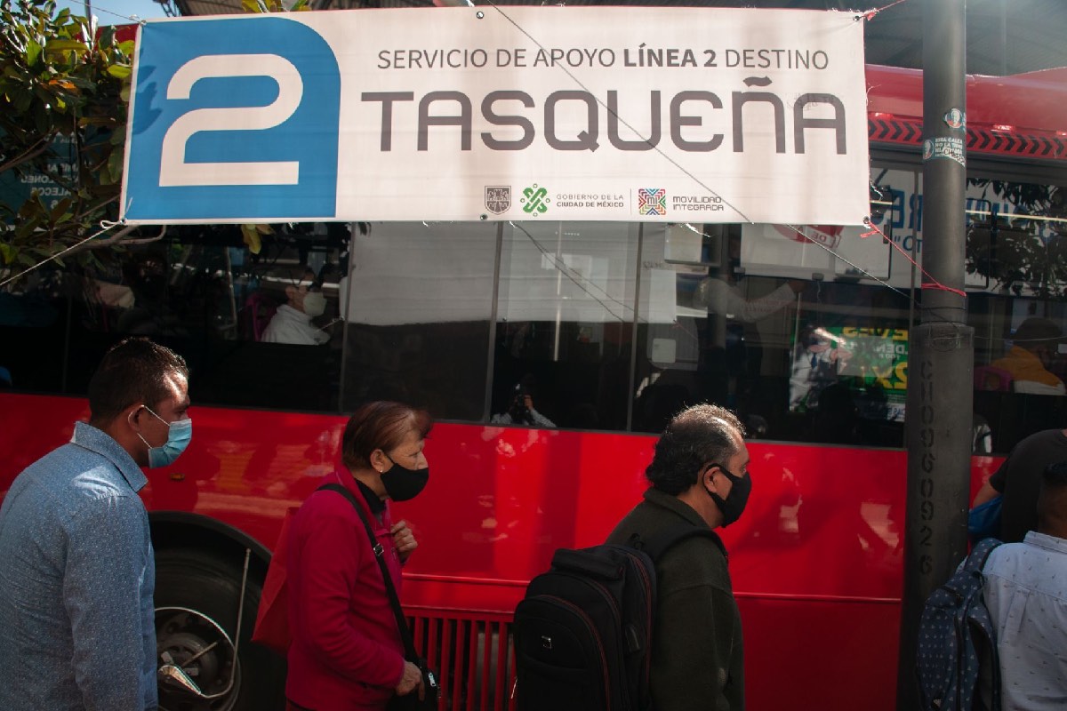 La simulación, dentro de las obras del plan para renovar el Metro con motivo del Mundial de futbol