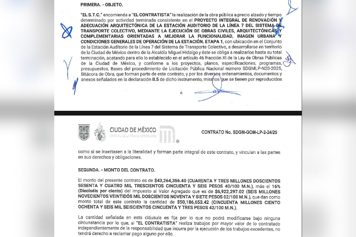 Constructora LMI, una de las empresas beneficiadas