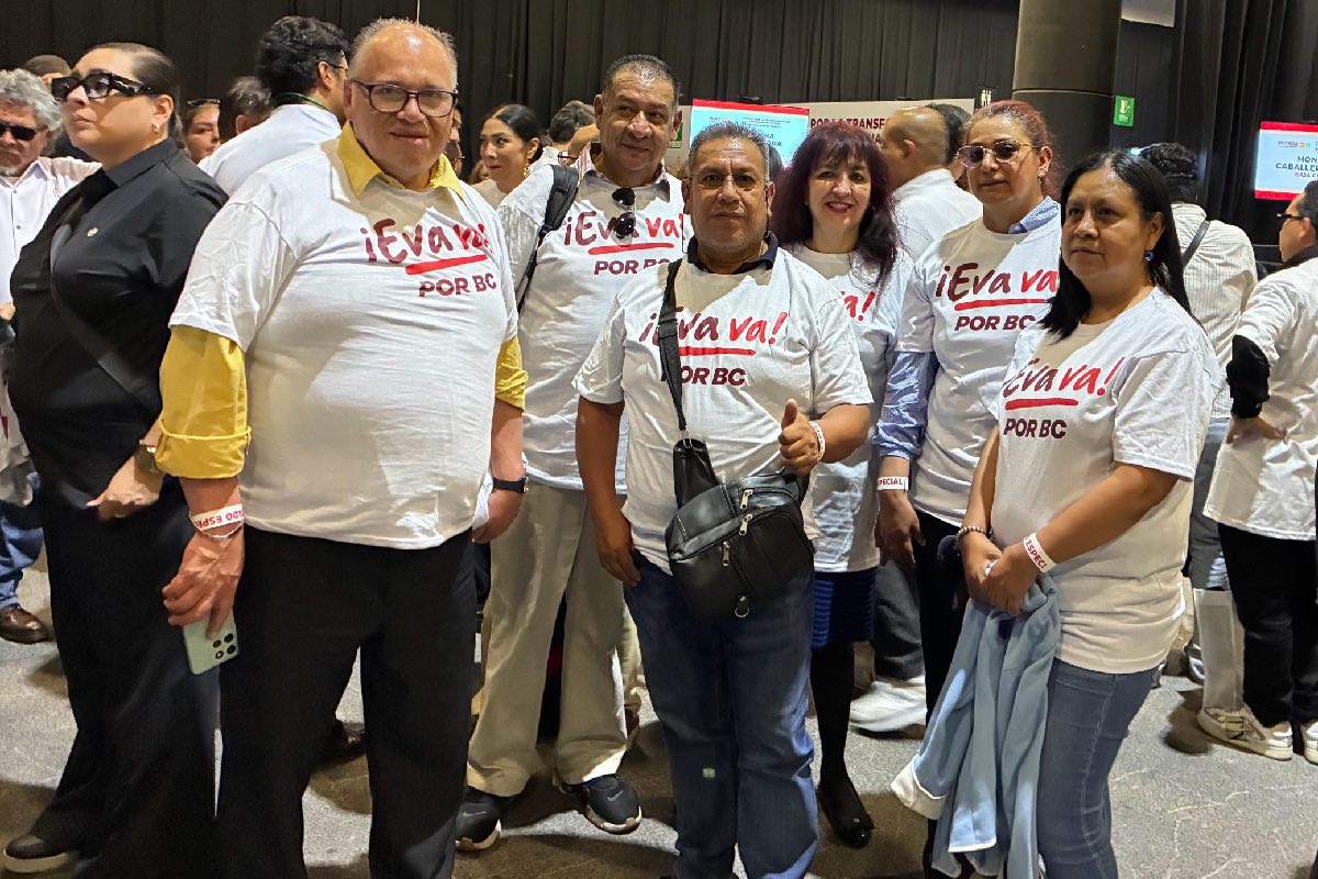 Simpatizantes de la diputada Evangelina Moreno