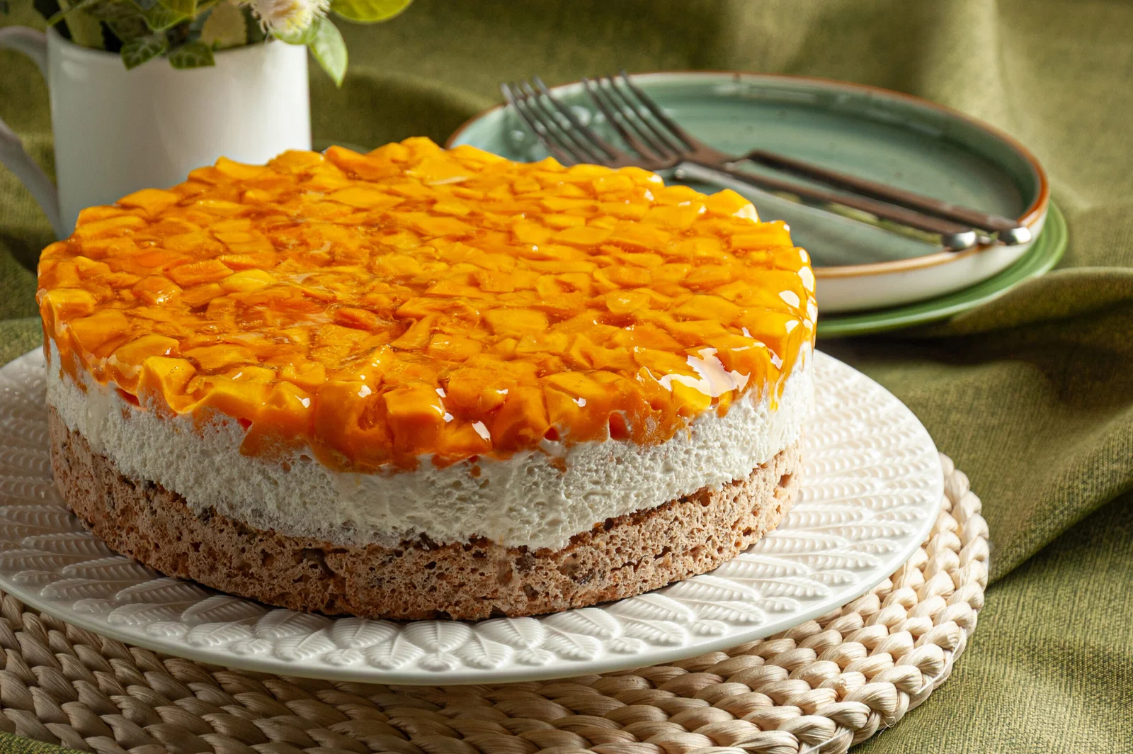 postre mostachón de mango 