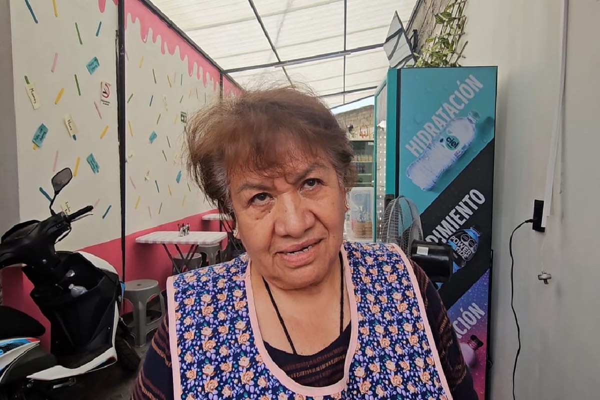 Cristina Aguilar, una de las afectadas por el cerco