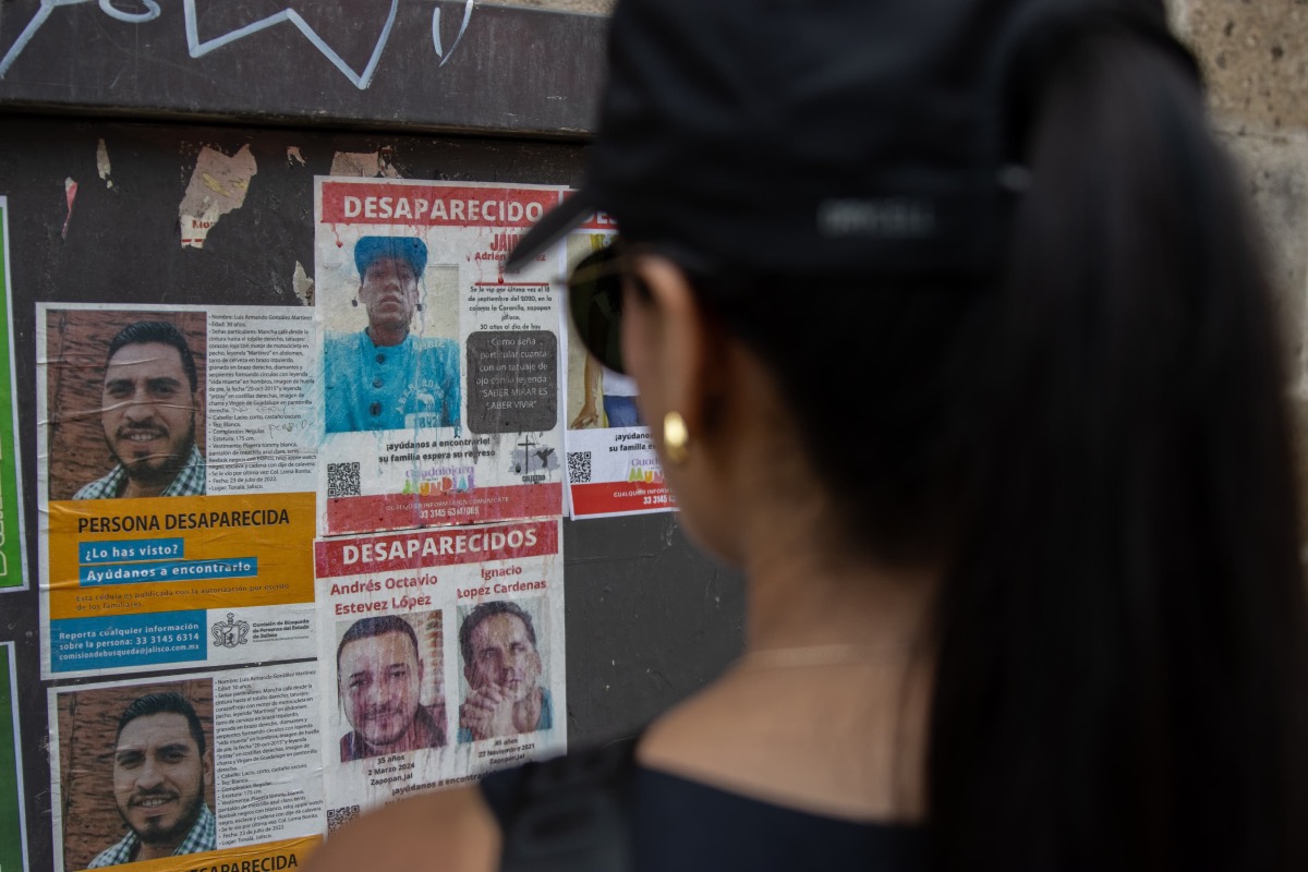 Jalisco tiene la cifra más alta de personas desaparecidos en el país