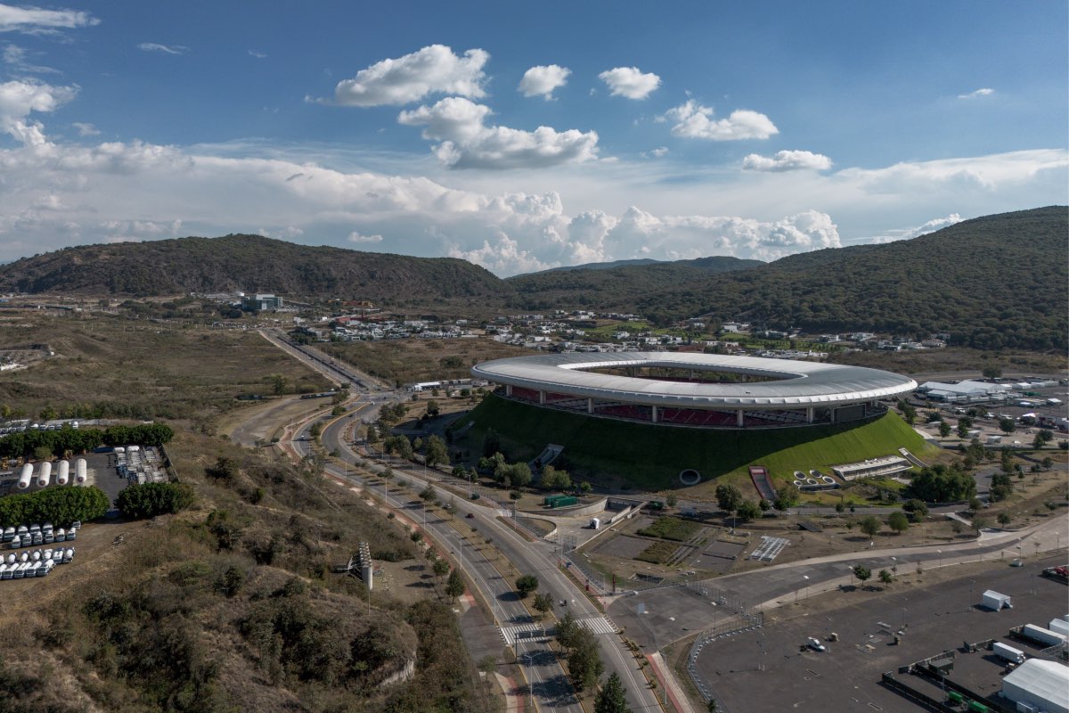El estadio Akron, una de las principales vitrinas de México