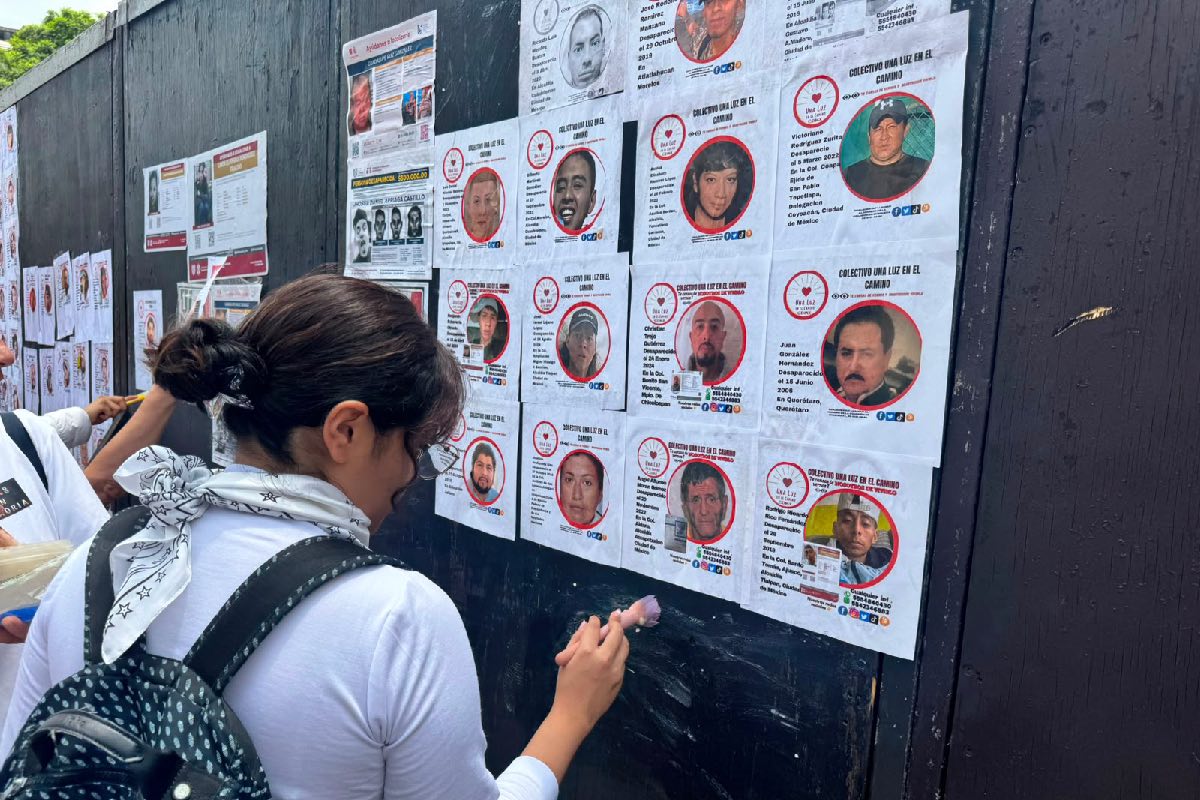 Familiares de personas desaparecidas se hicieron escuchar