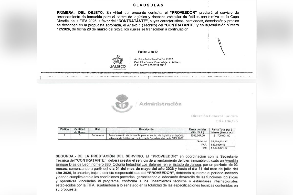 En estacionamiento, la administración estatal gastó 1 millón 972 mil pesos