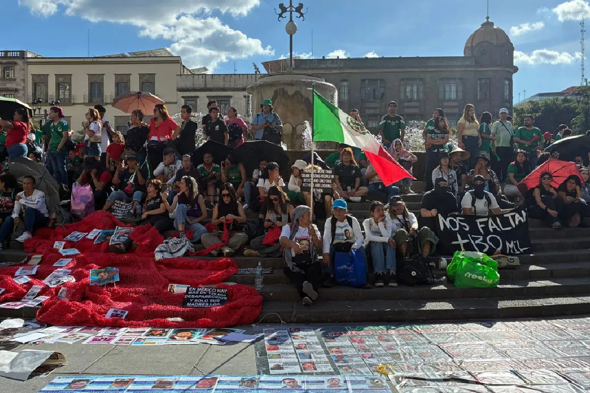 protesta desaparecidos guadalajara mundial 2026
