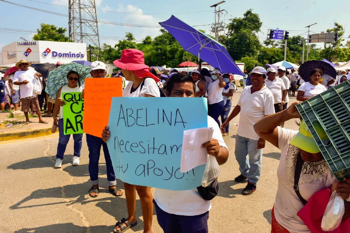 protestas abelina lópez acapulco