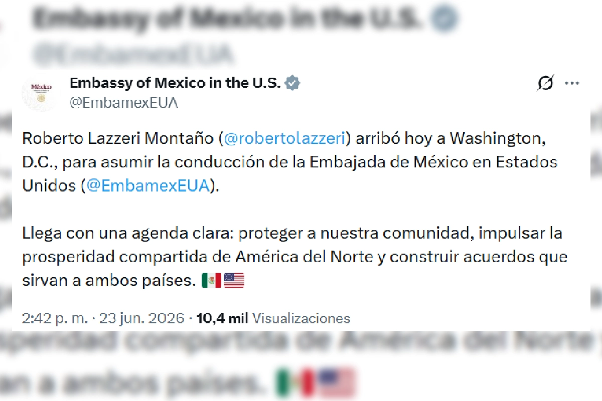 roberto lazzeri embajada mexico estados unidos
