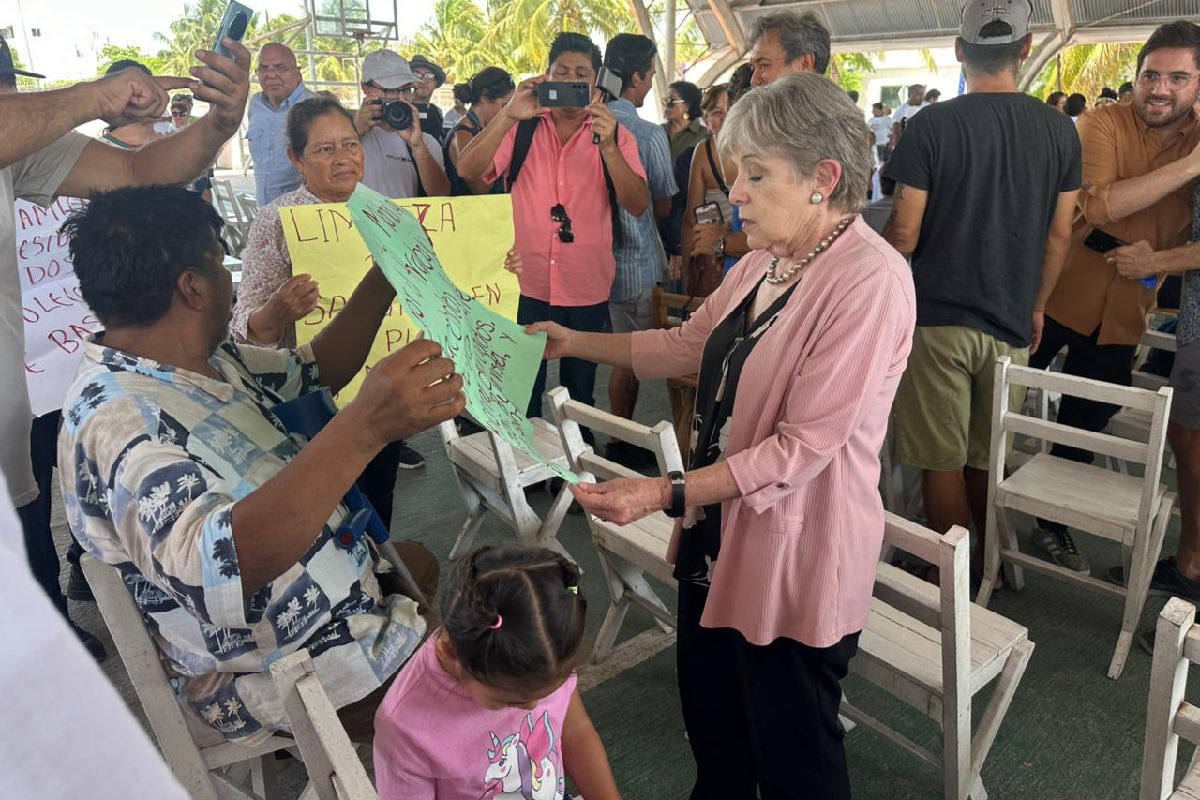 Las mesas de diálogo podrían extenderse en Mahahual