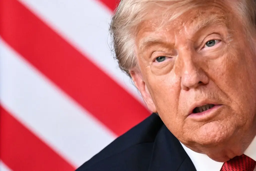 Donald Trump, presidente de los Estados Unidos.