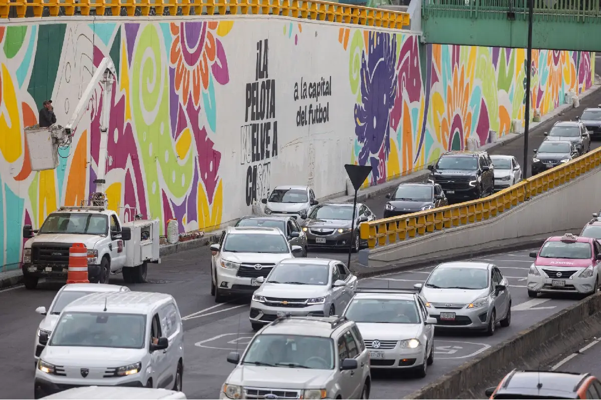 Cambio de morado a amarrillo en vialidades de CDMX fue corregido por incumplir norma