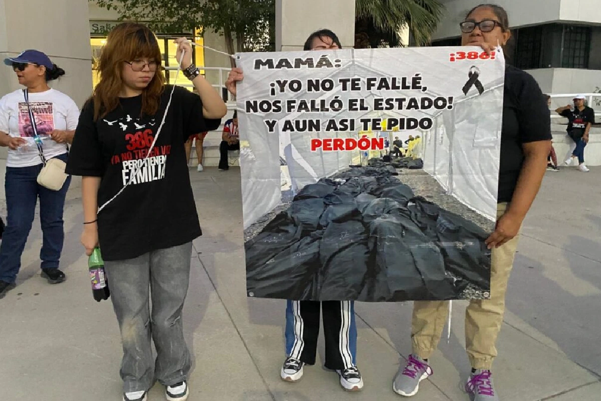 “¿Qué pedimos? Justicia”: familias de víctimas del Crematorio Plenitud en Ciudad Juárez marchan a un año del hallazgo