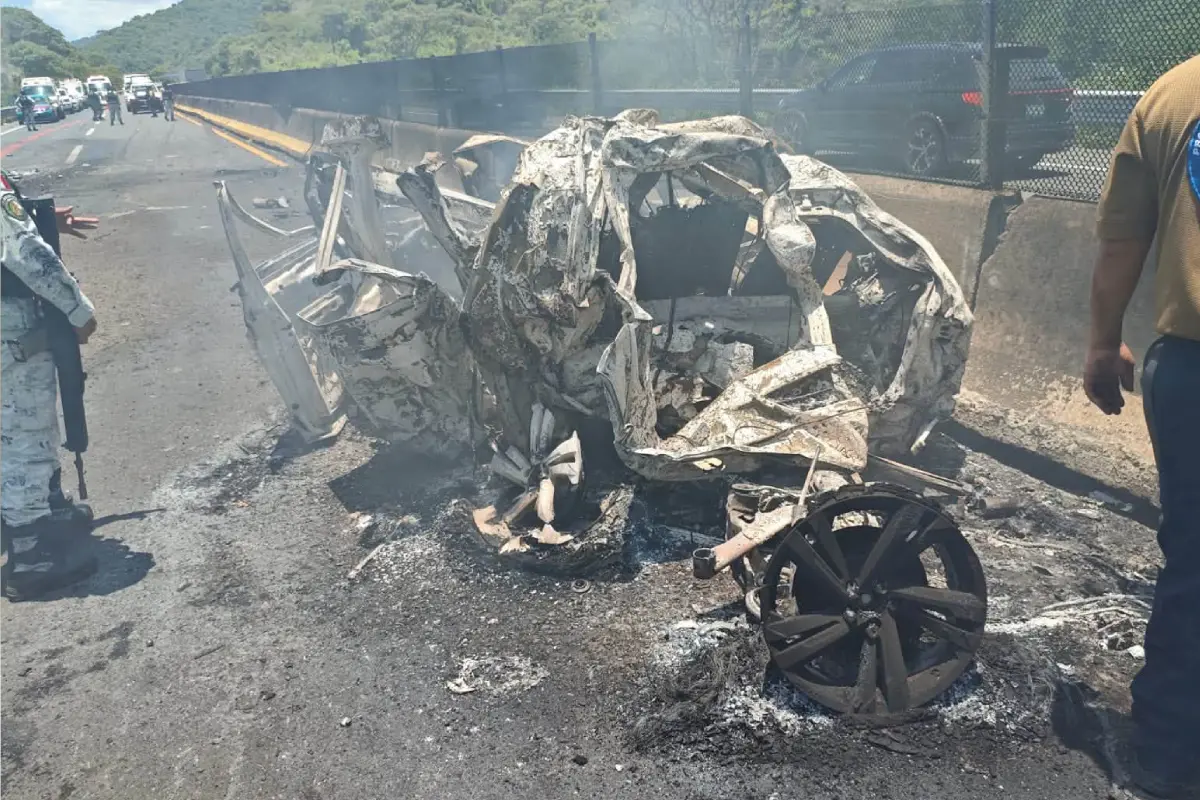 Accidente en la autopista Guadalajara-Tepic