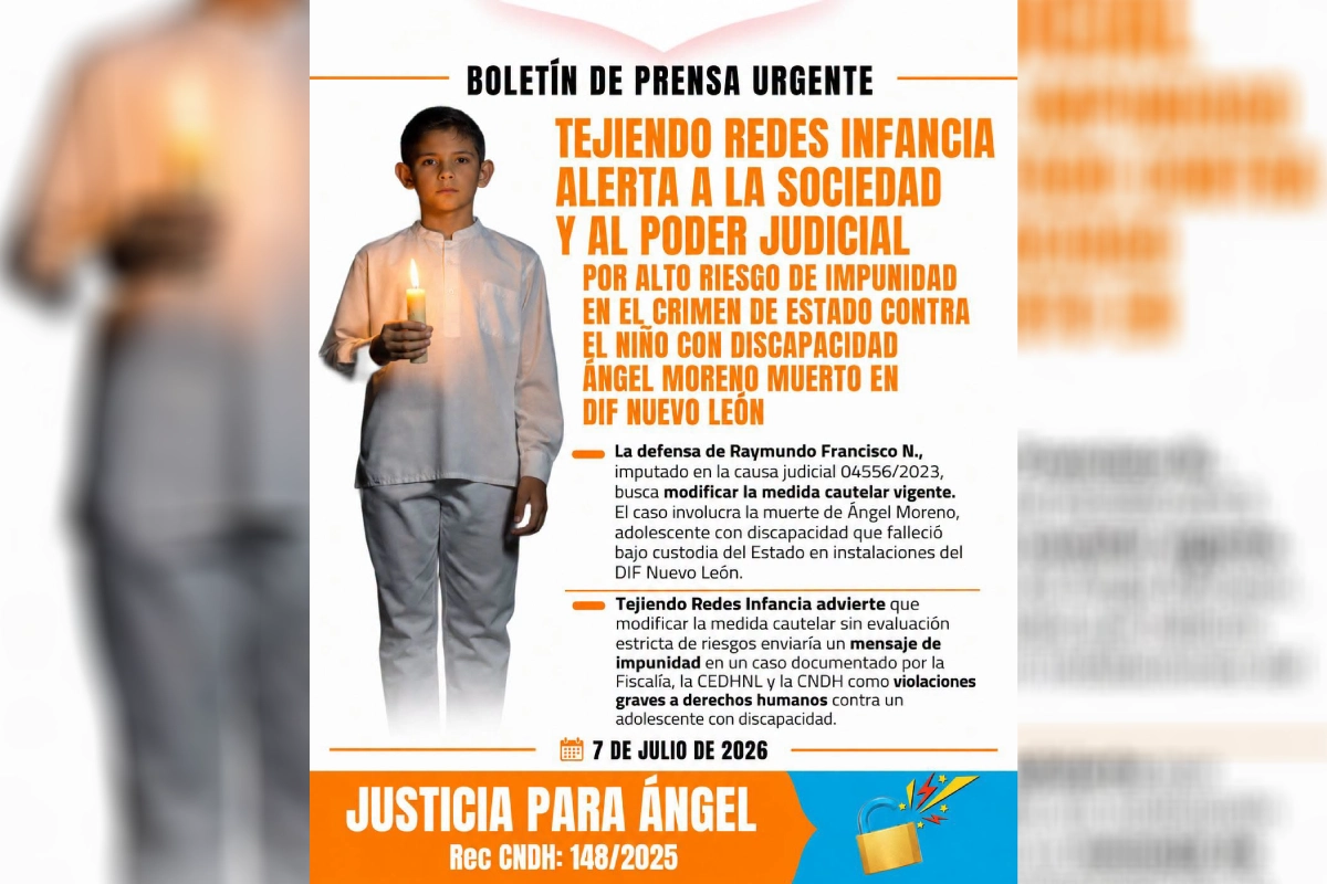 Ángel Moreno: buscan cambiar medidas en juicio por homicidio en DIF NL