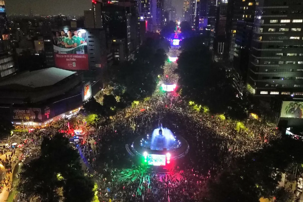 CDMX limitará acceso a personas al Ángel para el partido México vs Inglaterra; cerrará tras alcanzar aforo