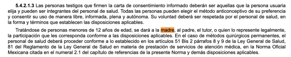 Fuente: captura de pantalla de la búsqueda en el documento publicado en el DOF.