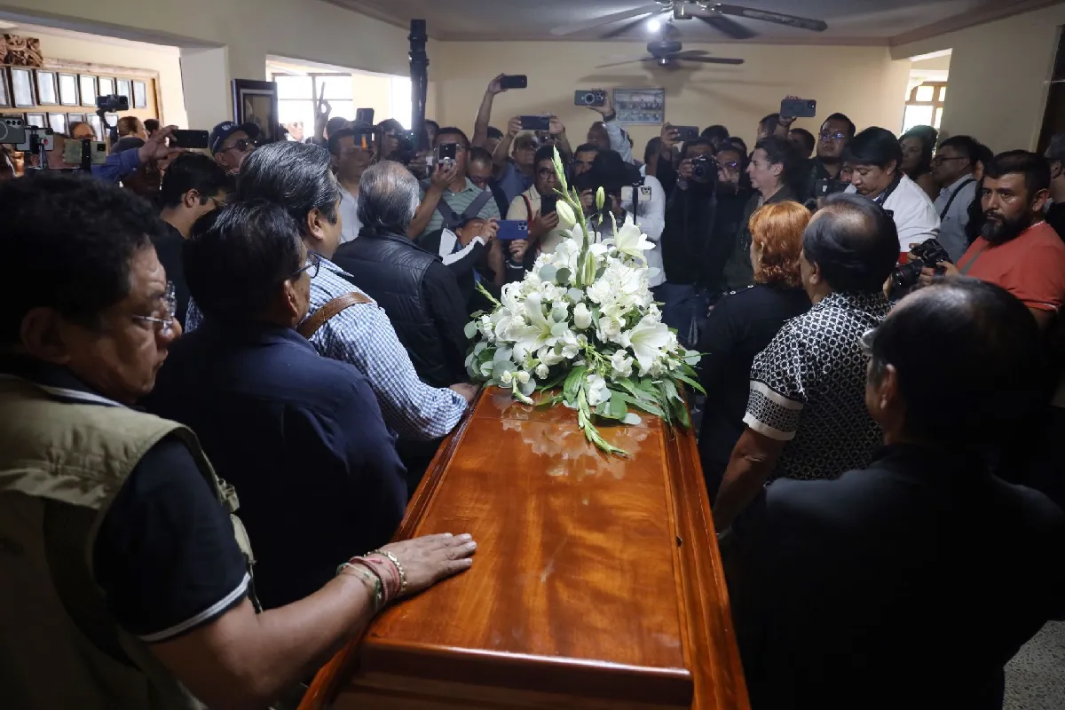Dan último adiós al periodista Alejandro Leyva; familia exige justicia