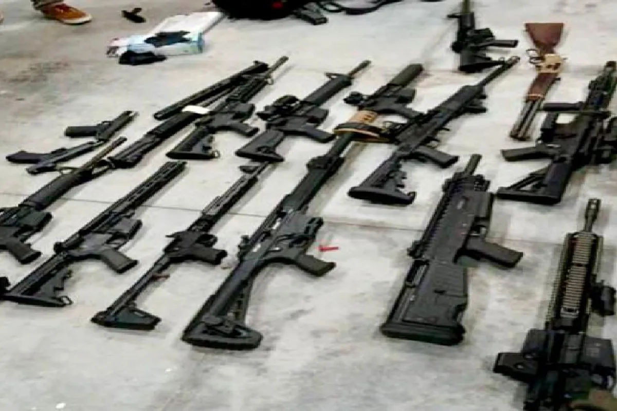 EU decomisa cargamento de armas en Carolina del Norte y que serían enviadas a México 