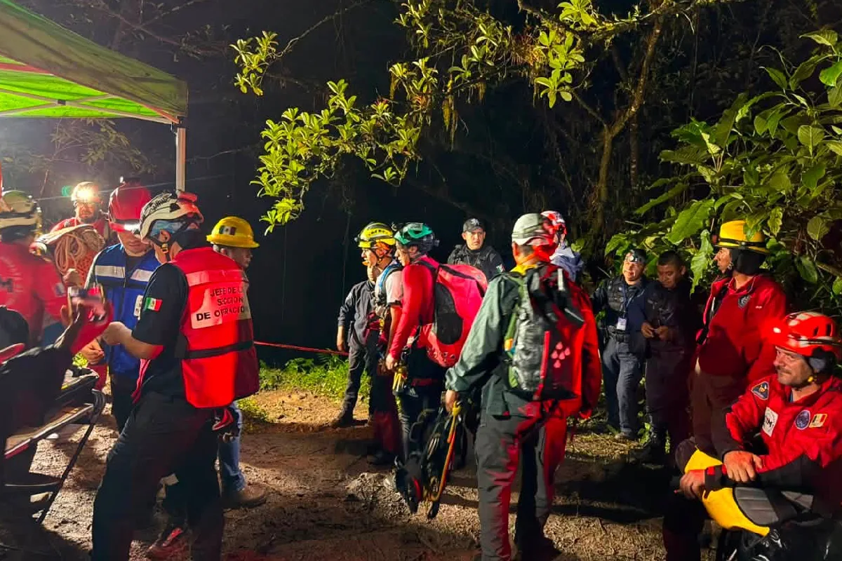 Equipo de rescate Puebla