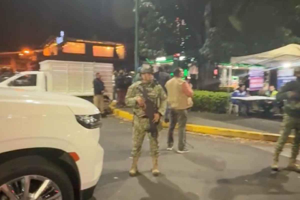Grecia Quiroz retoma recorridos nocturnos en Uruapan con 60 escoltas