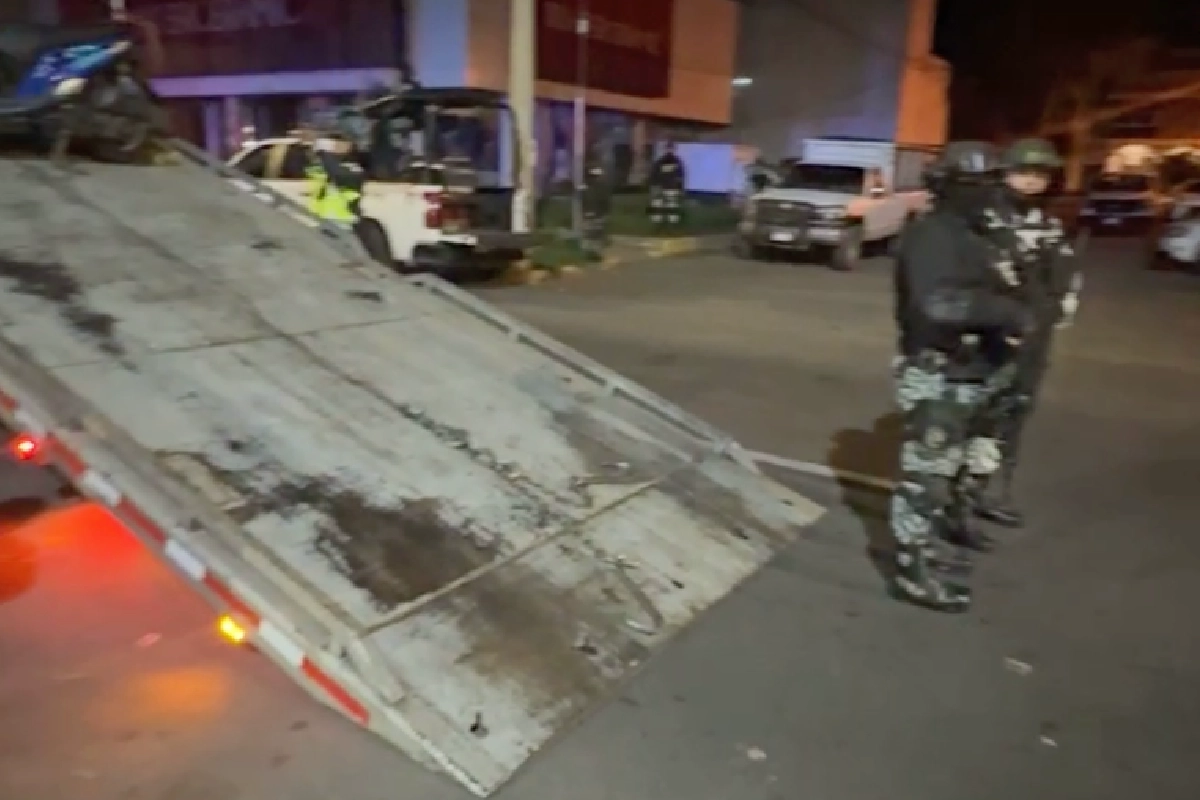 Grecia Quiroz retoma recorridos nocturnos en Uruapan con 60 escoltas