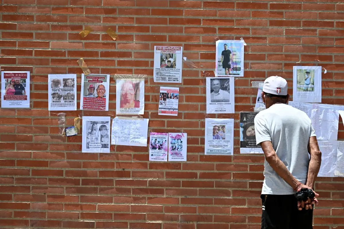 Imágenes de personas desaparecidas en Venezuela