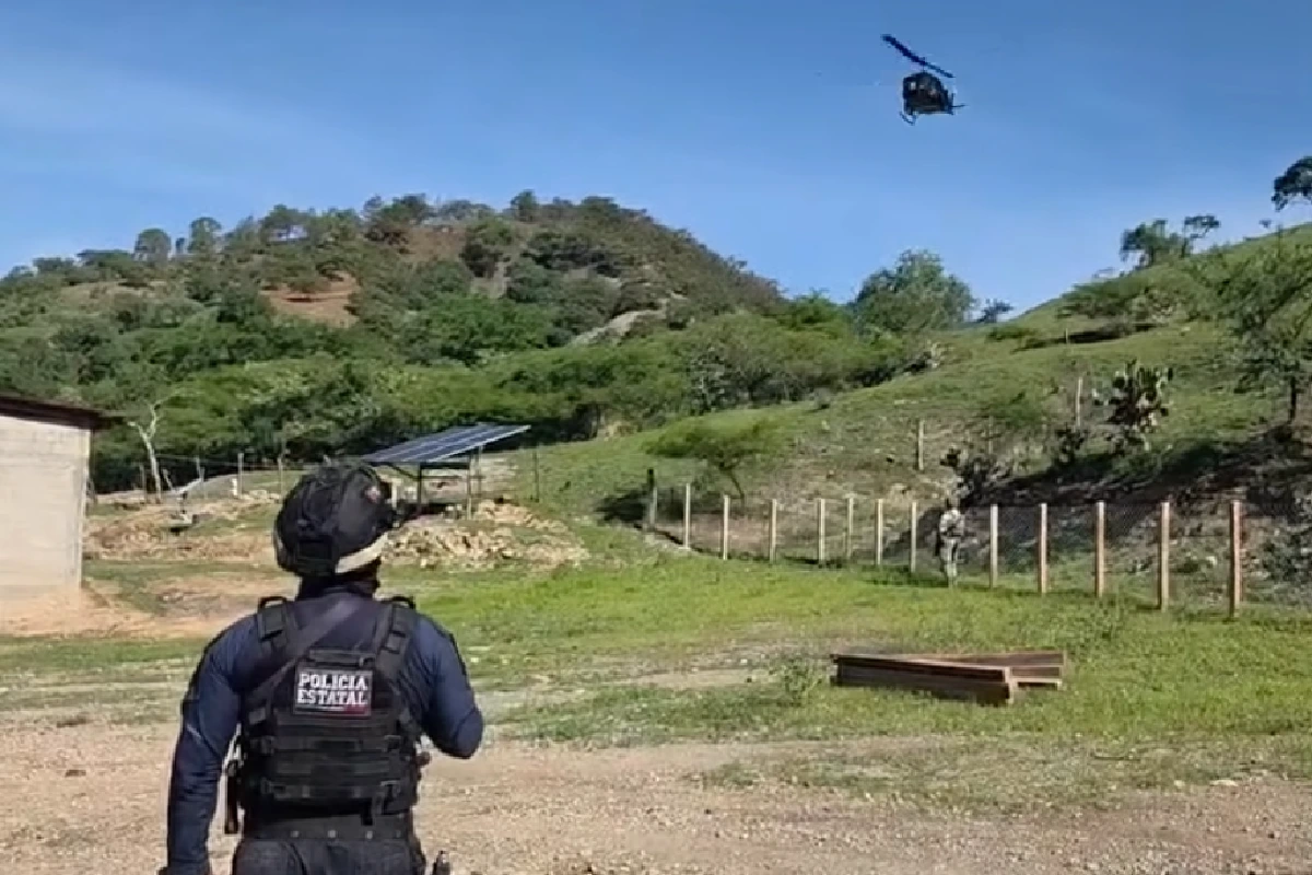 Militares, marinos y policías llegan a Coyuca de Catalán, Guerrero