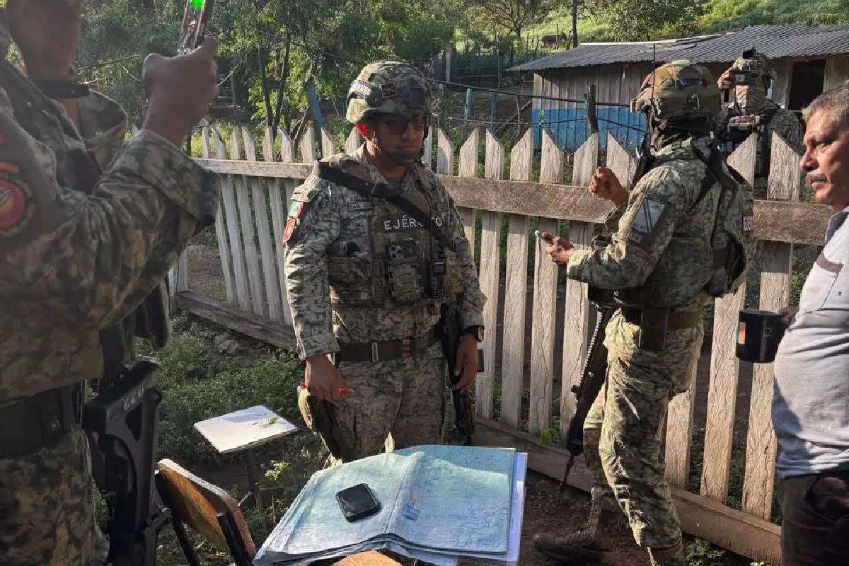 Militares, marinos y policías llegan a Coyuca de Catalán, Guerrero