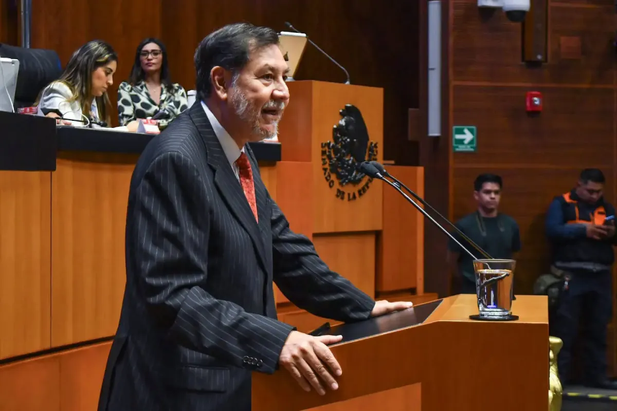 Noroña reprocha a Mier por descartarlo como aspirante a presidencia de Senado