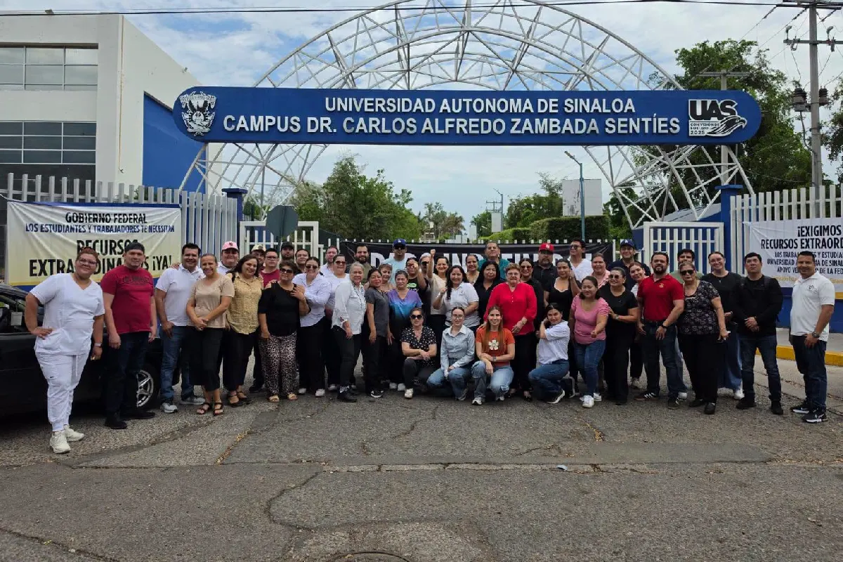 Paro en la Universidad de Sinaloa cumple cuatro días; analizan llevar protestas a CDMX si no hay respuesta del gobierno federal