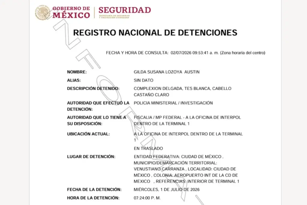detenciones