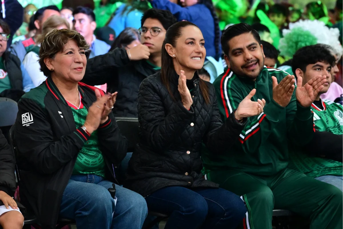 Sheinbaum partido México-Inglaterra