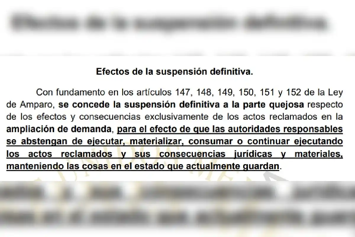 Suspensión refugio franciscano