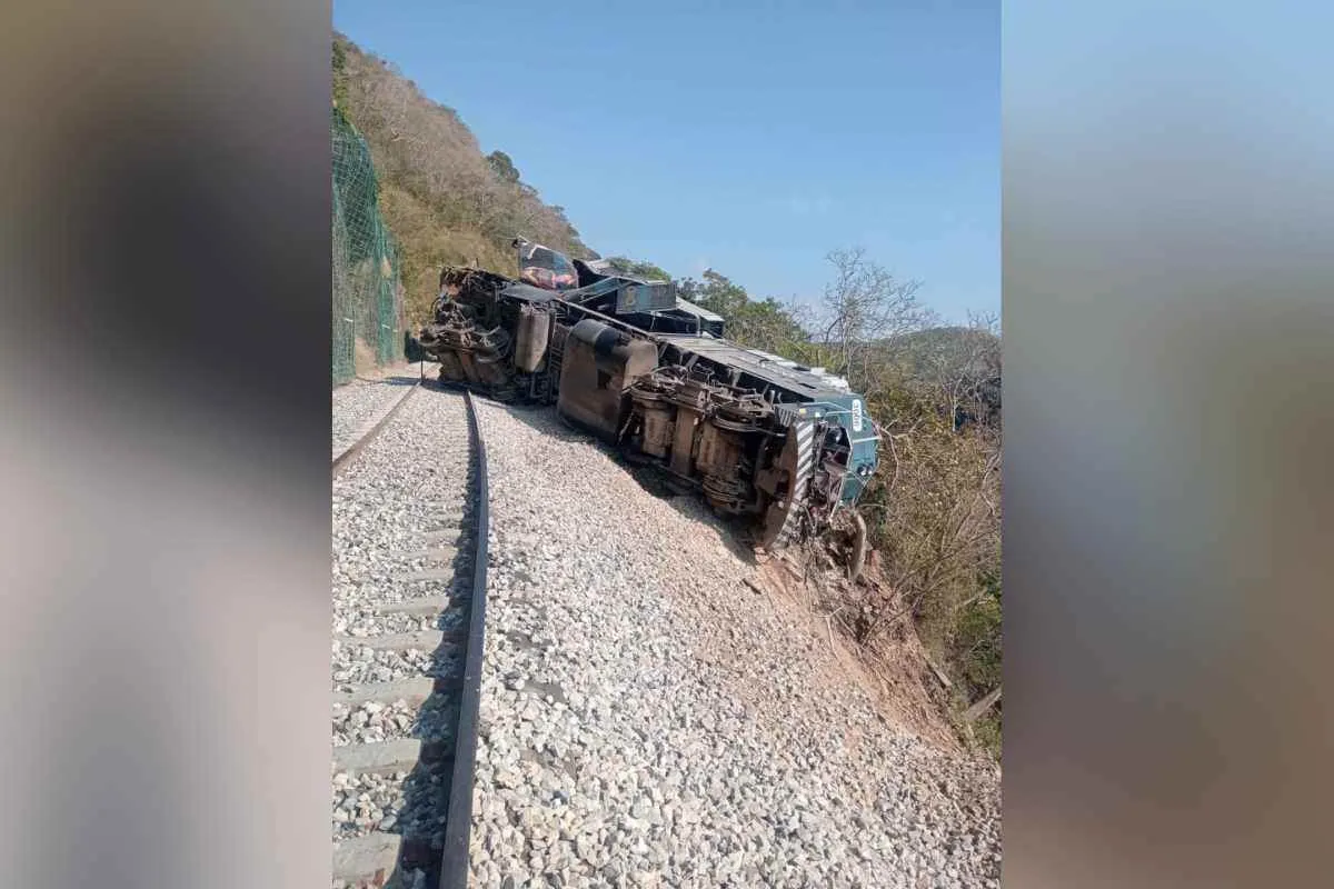 Tren Interoceánico descarrila, de nuevo, en Oaxaca; no hay lesionados