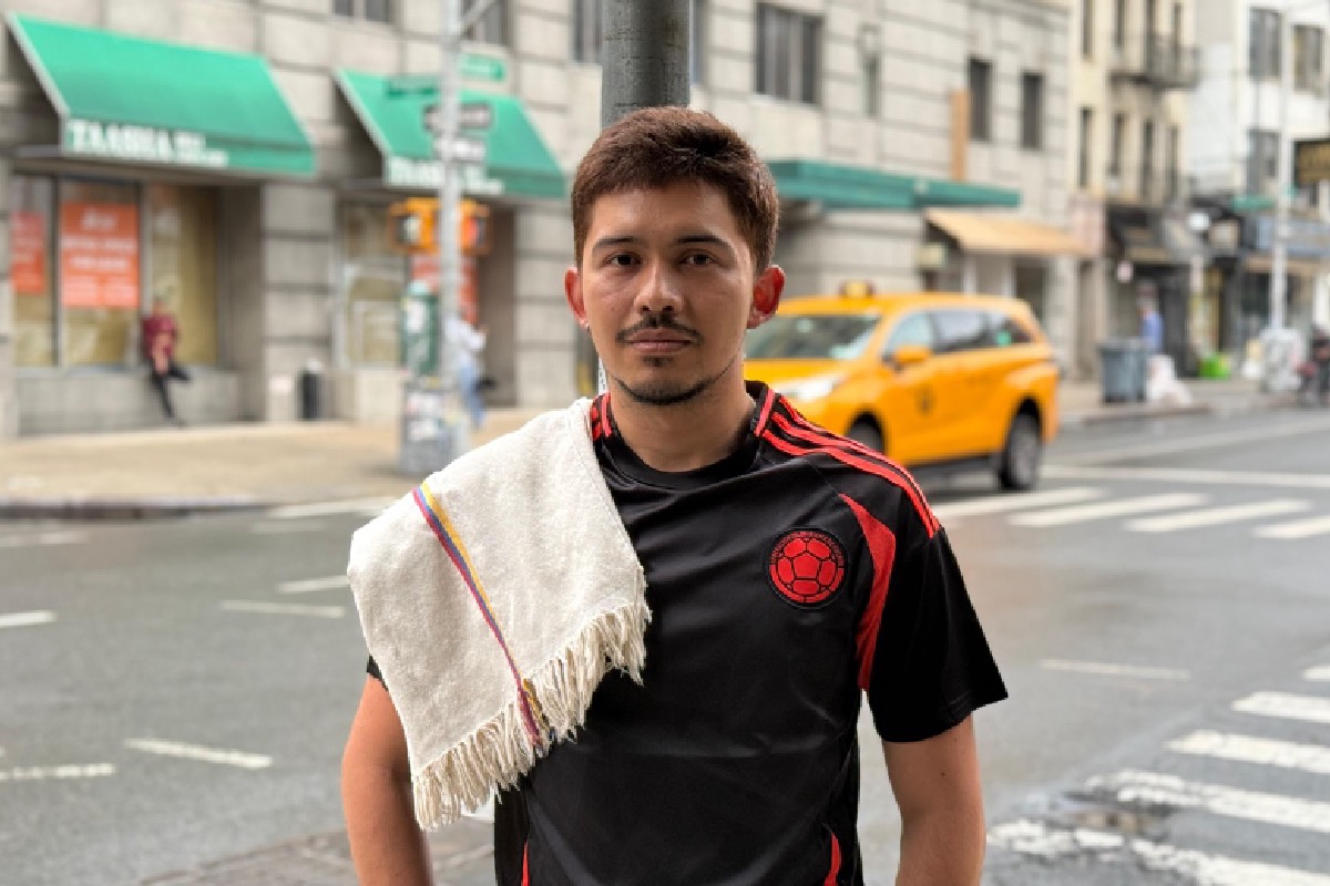 Jacob Romero en Manhattan, Nueva York