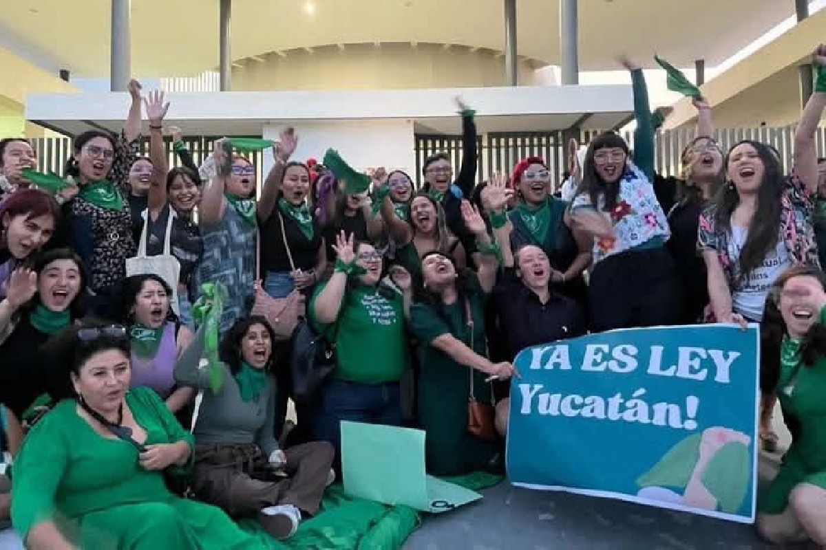 El aborto fue despenalizado en Yucatán durante 2025