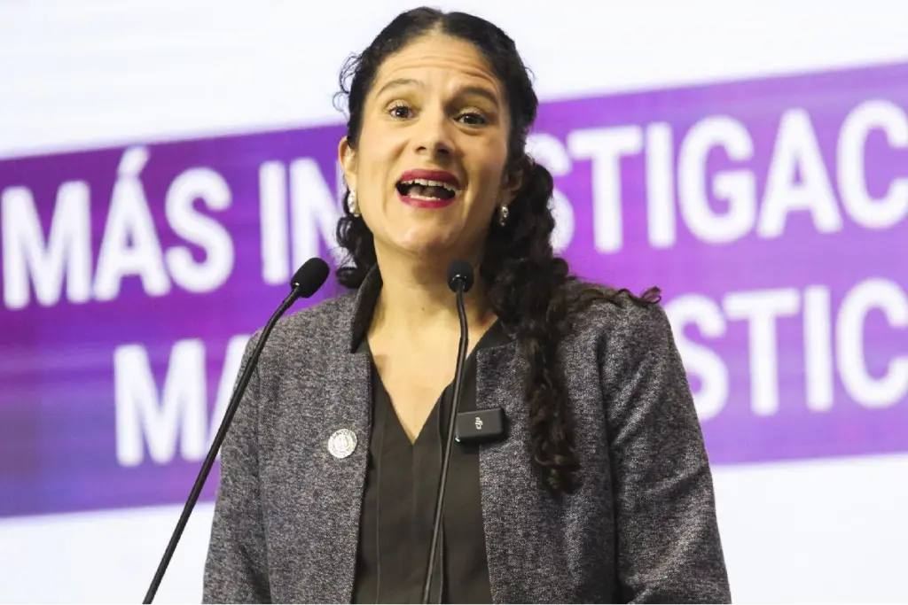 Bertha Alcalde Luján, fiscal de la CDMX.