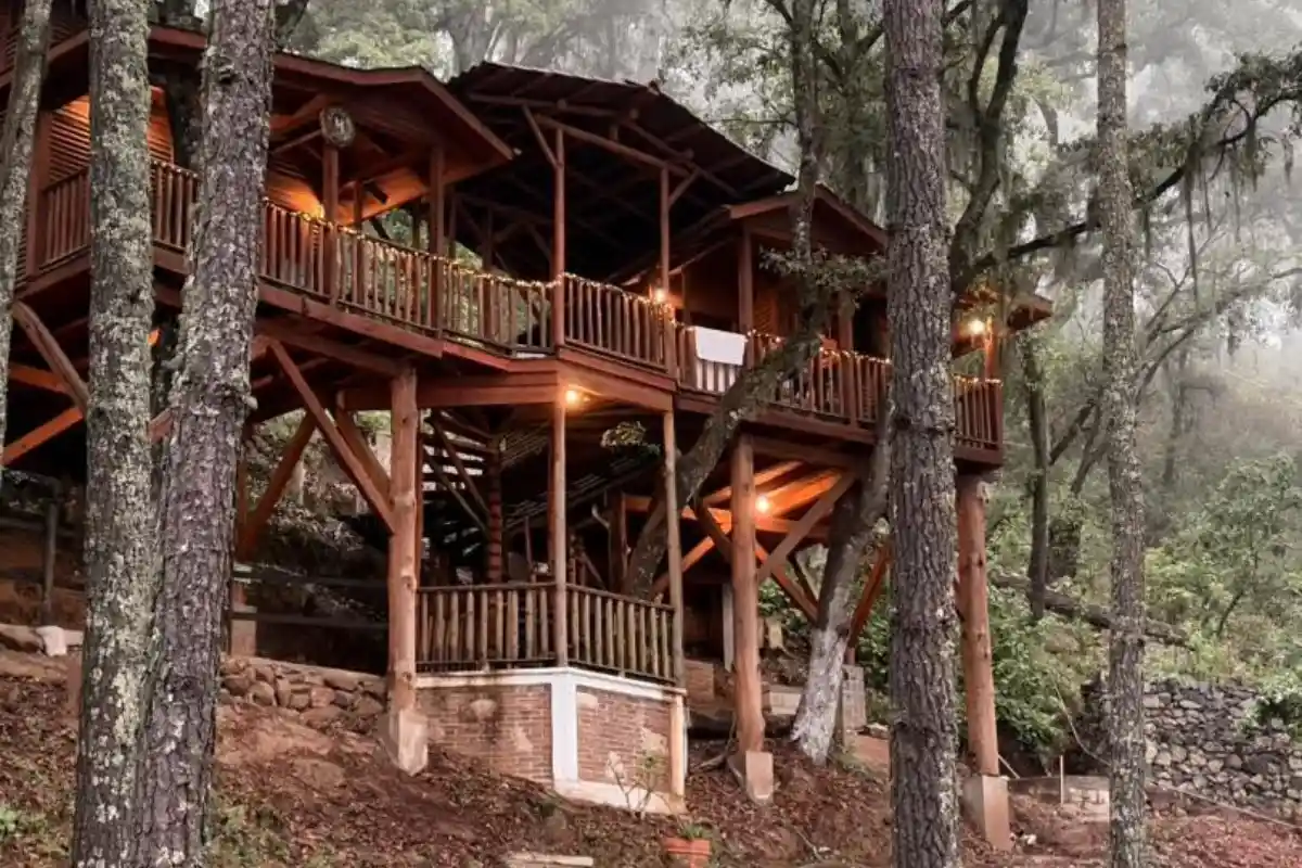 cabañas bosque cerca cdmx zacatlan
