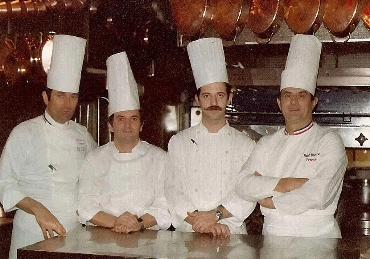 estos son los cocineros que fundaron la Nueva Cocina Vasca