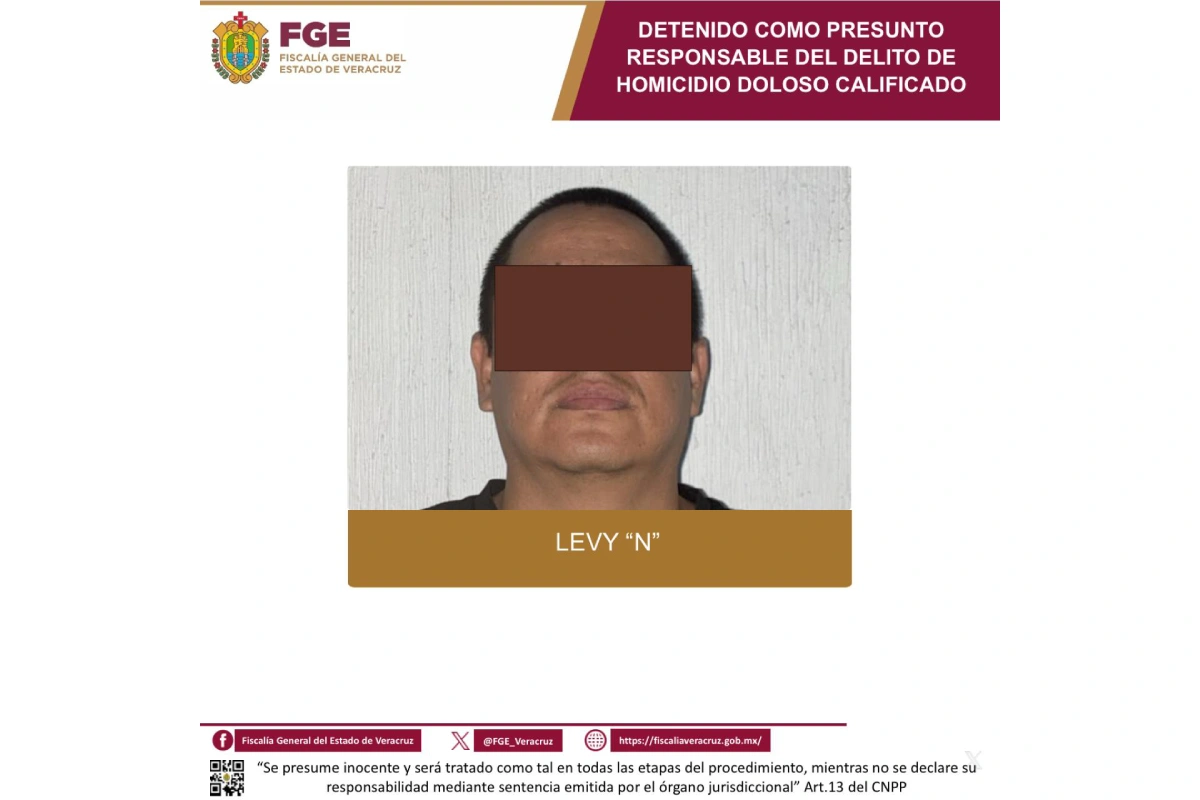 Detienen a exmando policial de Atoyac por doble homicidio en Veracruz