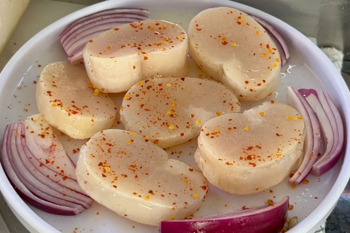 cómo se prepara el marisco callo de hacha