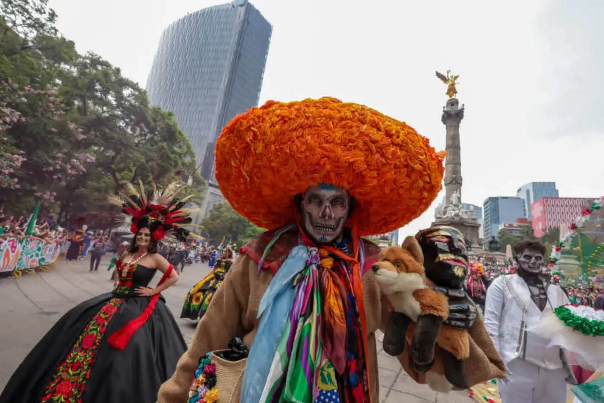 día de muertos reforma desfile